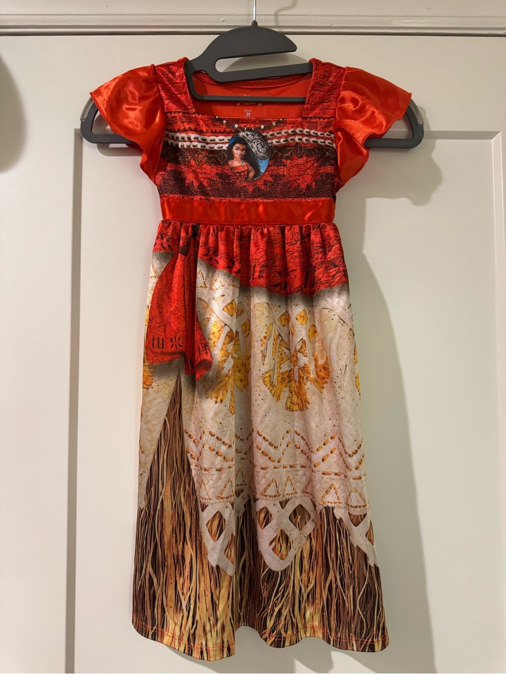 Disney Moana-Inspired Kids Pajama Dress